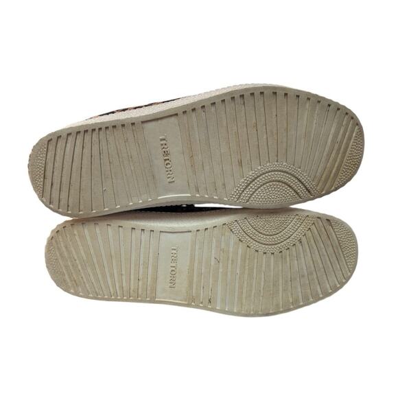 Tretorn Womens Leather Nylite Plus 2 Leopard Animal Print Sneakers Shoes, Size 9 - Picture 8 of 10